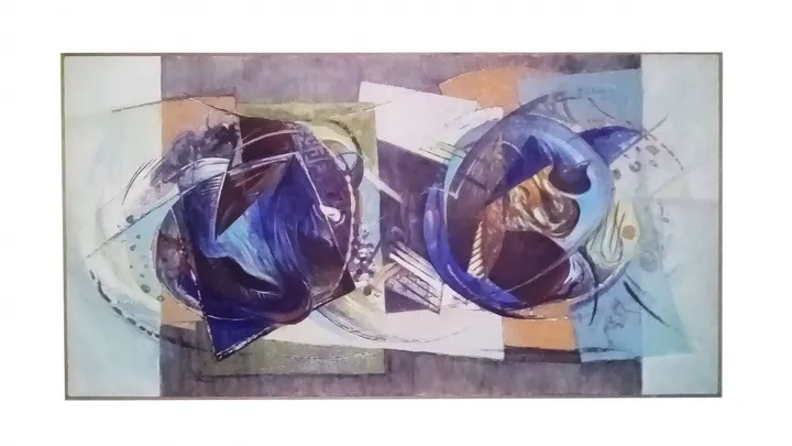 Apstraction No4, œuvre de Predrag Miladinovic