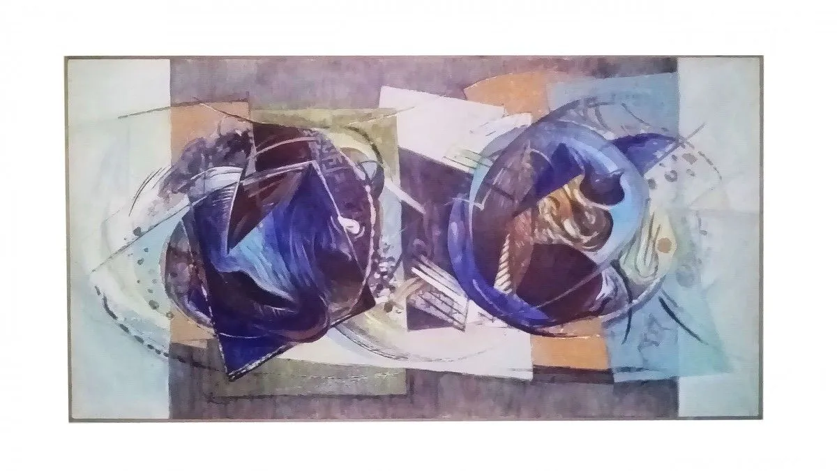 Apstraction No4, œuvre de Predrag Miladinovic