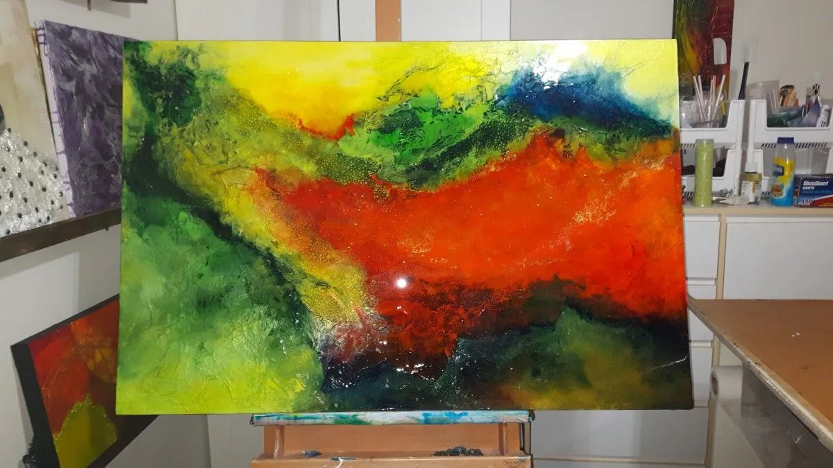 Duel, artwork by Linda Villeneuve