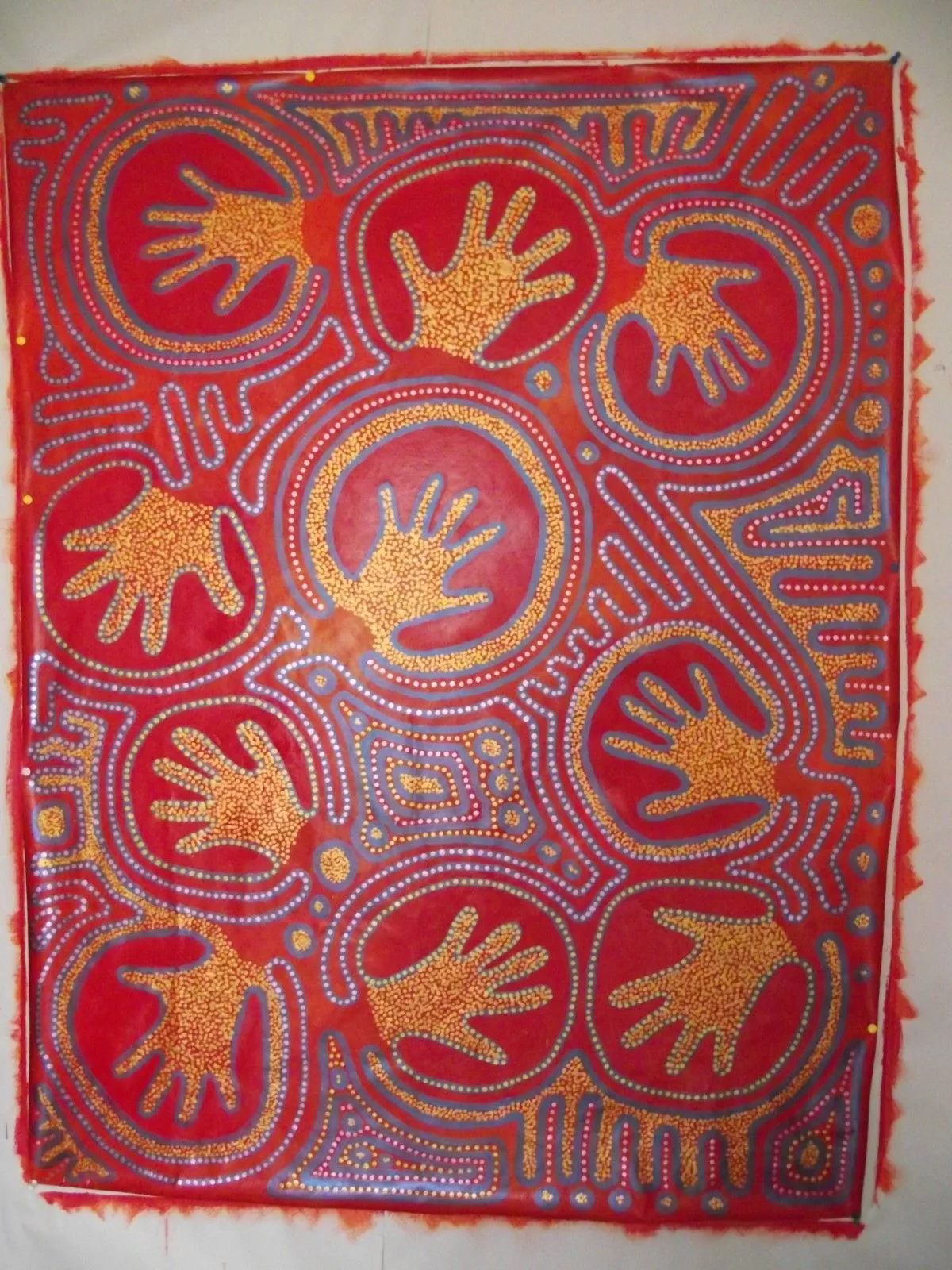 Hands up, œuvre de Evelyne Placet
