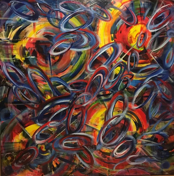 Disko Dream, artwork by Khrystyna Kozyuk