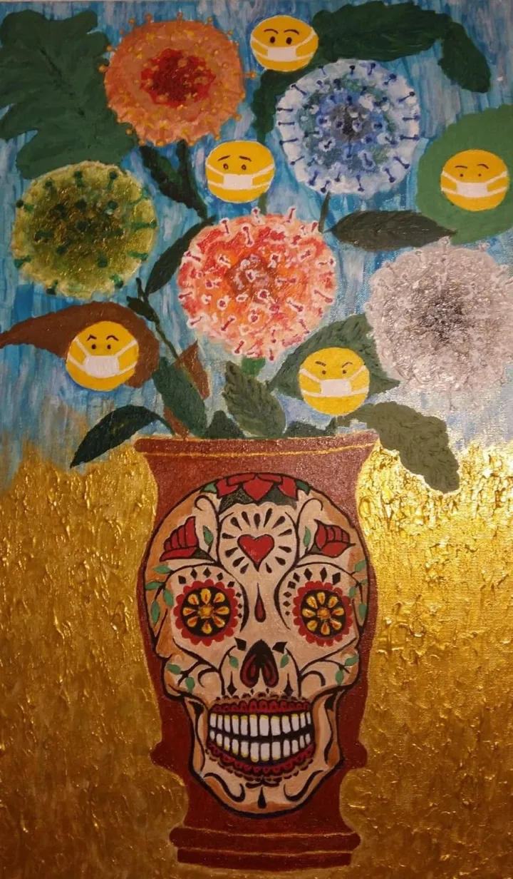 N°14 La Coronacalavera, œuvre de Jean-Michel FRAMERY