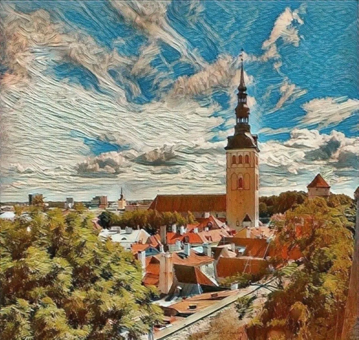 Tallinn-11, artwork by Youri Chasov