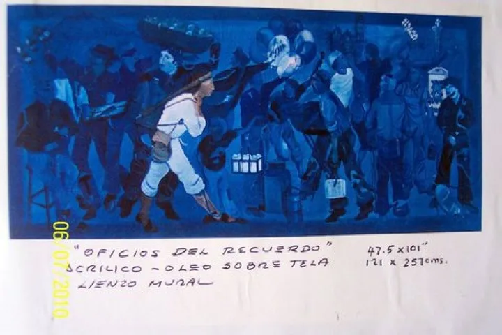 OFICIOS DEL RECUERDO............, œuvre de Jorge Delafuente