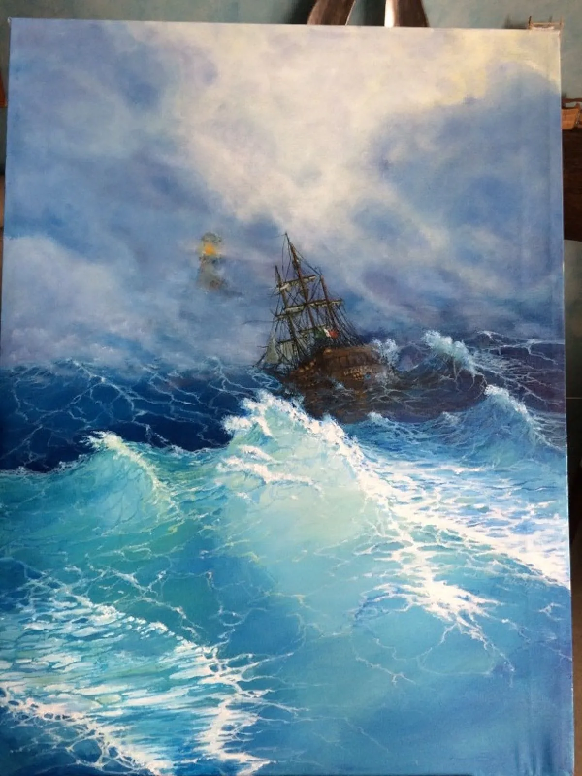 La Mer, œuvre de Claude Lacroix