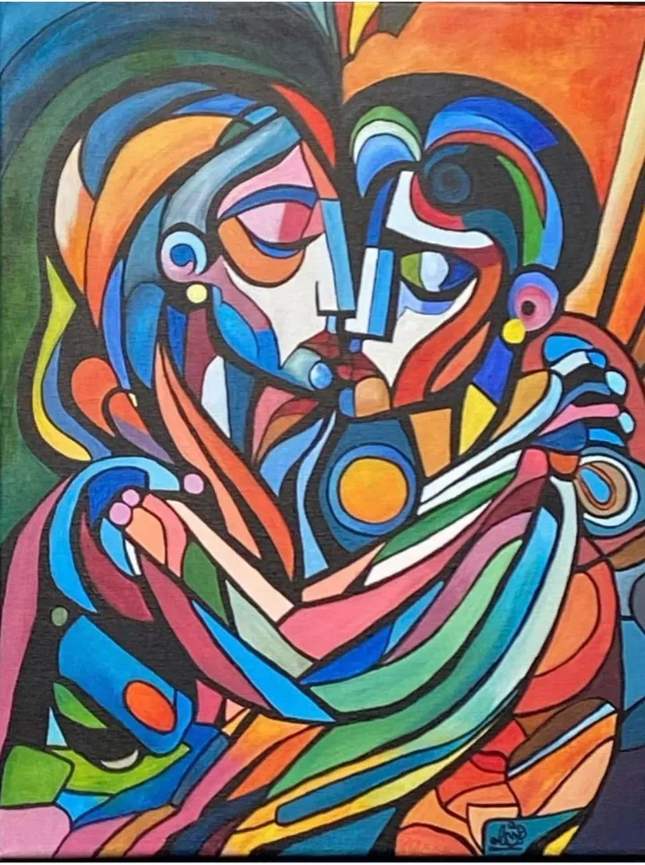 Fusion des joues, œuvre de Anne Antoine