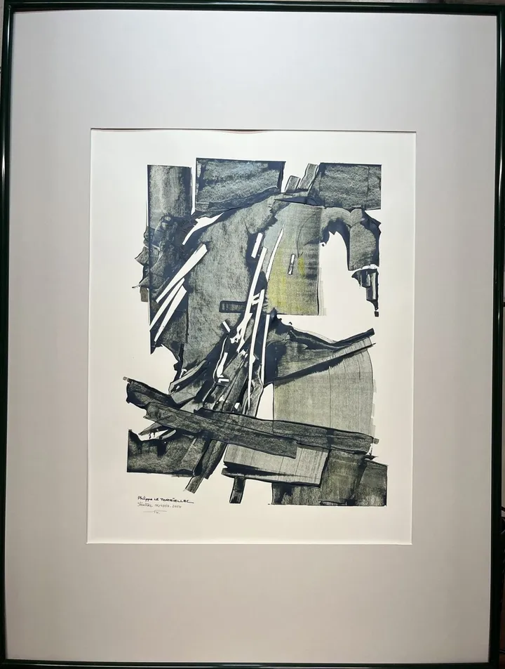 Structure 11/1959-2024, œuvre de Philippe LE TORRIELLEC