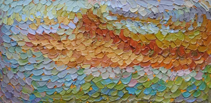 River, artwork by Olga Bezhina
