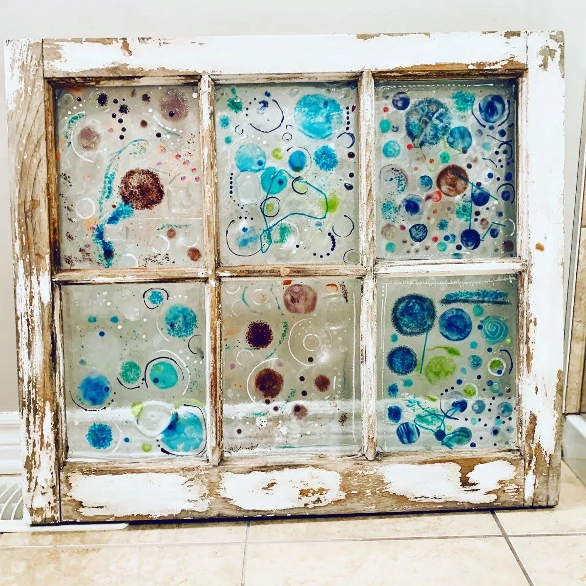 Bubbles, œuvre de Michèle Séguin Godo