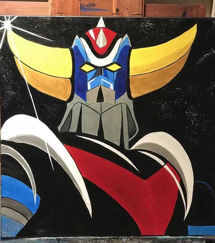 Goldorak Go!, artwork by IsaBelle Thibert