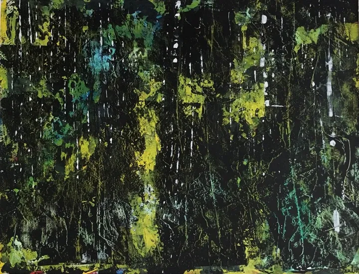 Forêt, œuvre de Sylvie Carpentier