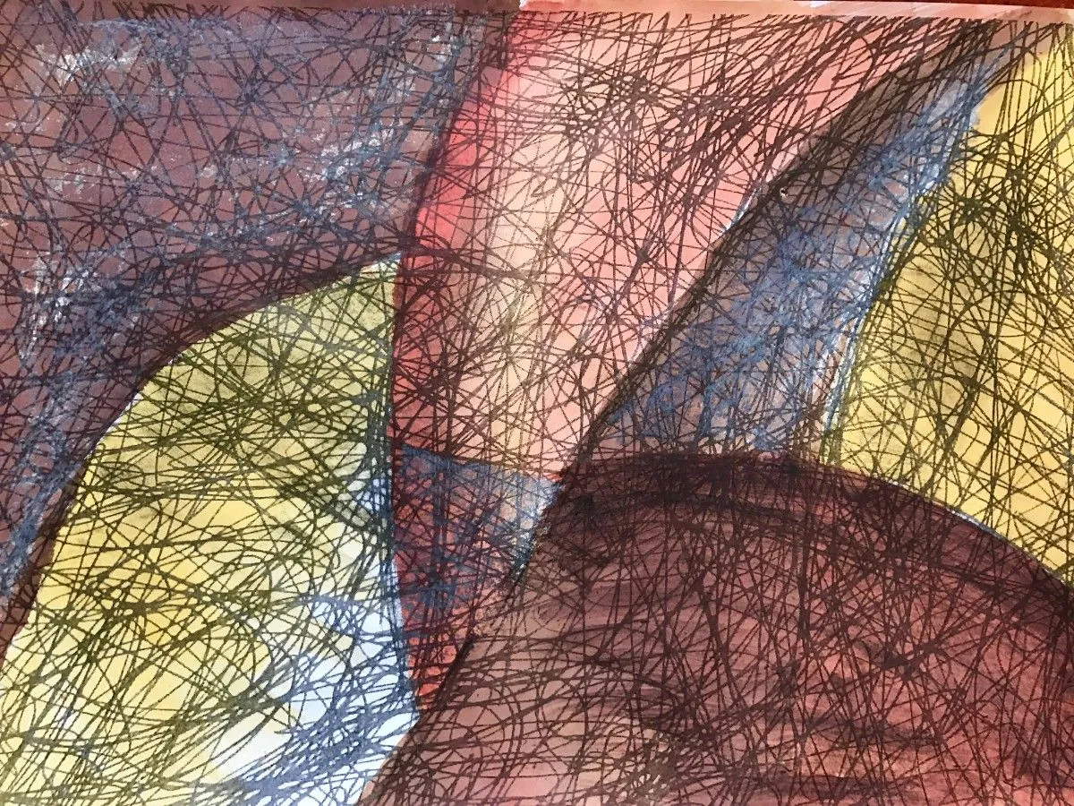 Intersecting, artwork by Cigdem Gullu