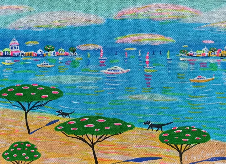 Melodies Of The Sea, artwork by Katrina Avotina