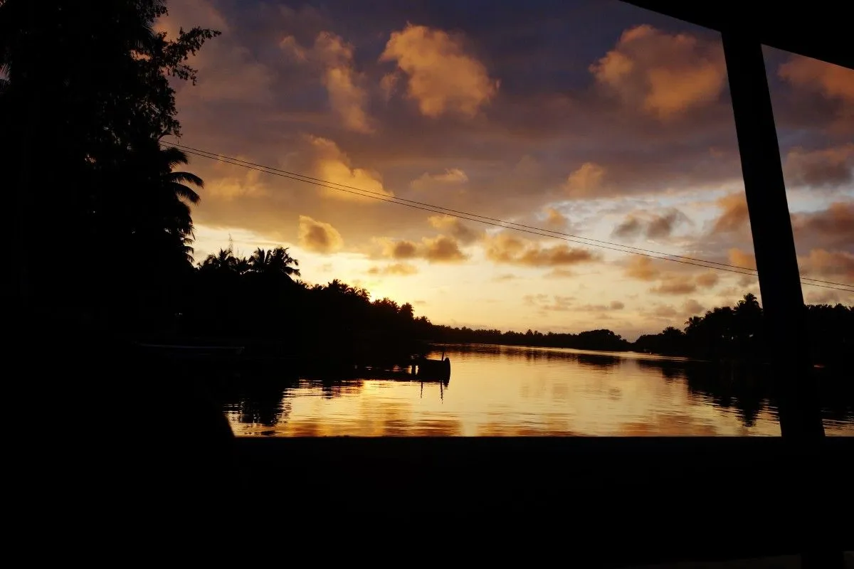 Sunset, artwork by Precious Karen Manlan