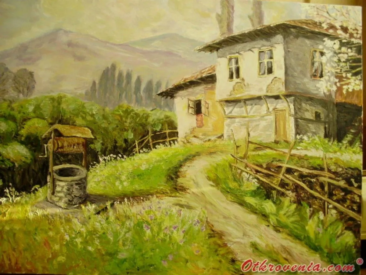 oil, œuvre de ????? Stankov