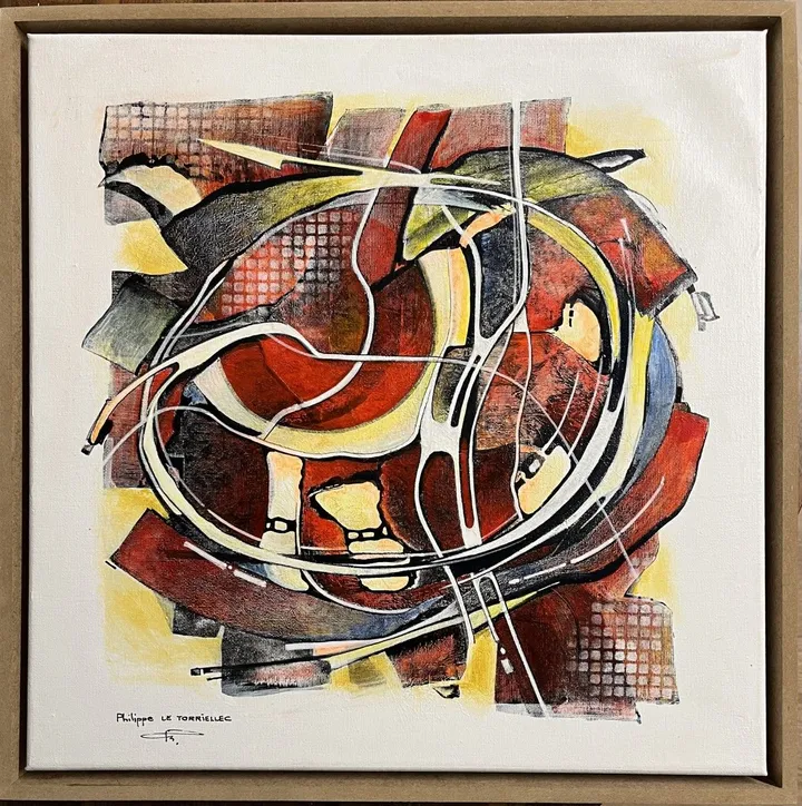 Entrelacements 14, œuvre de Philippe LE TORRIELLEC