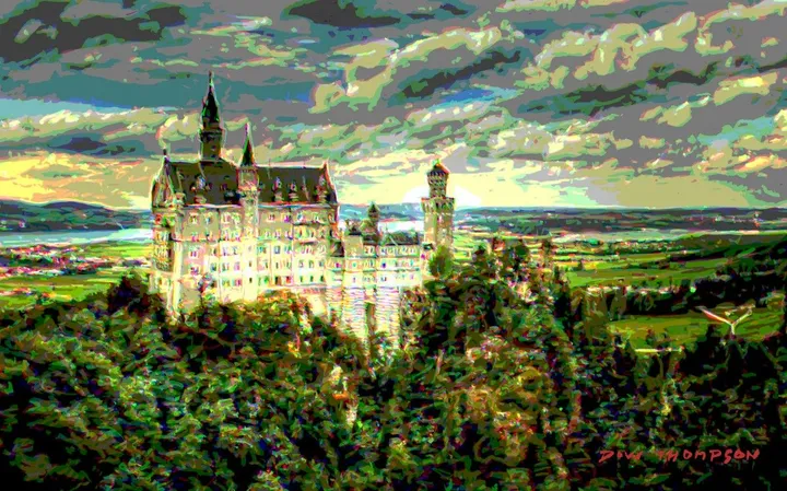 swanstone, œuvre de Dow Thompson