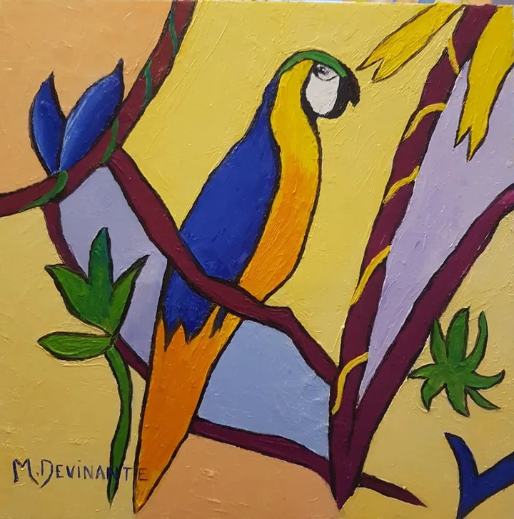 OISEAU DES ILES, œuvre de Michèle DEVINANTE