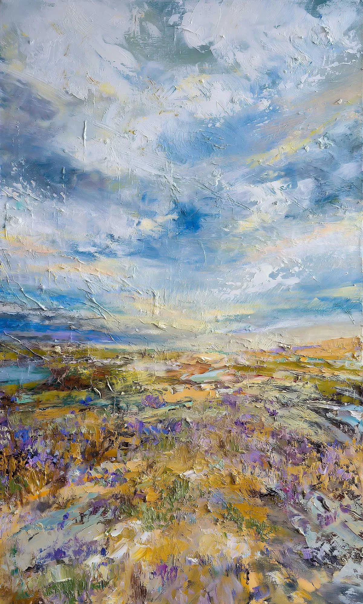 Lavender Summer, artwork by Eva Czarniecka