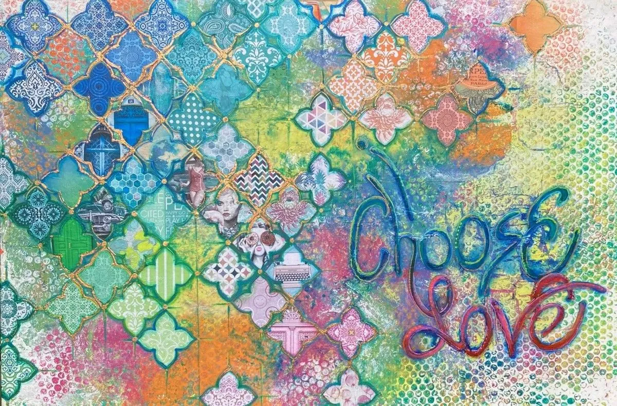 I choose love, œuvre de Valérie Racette
