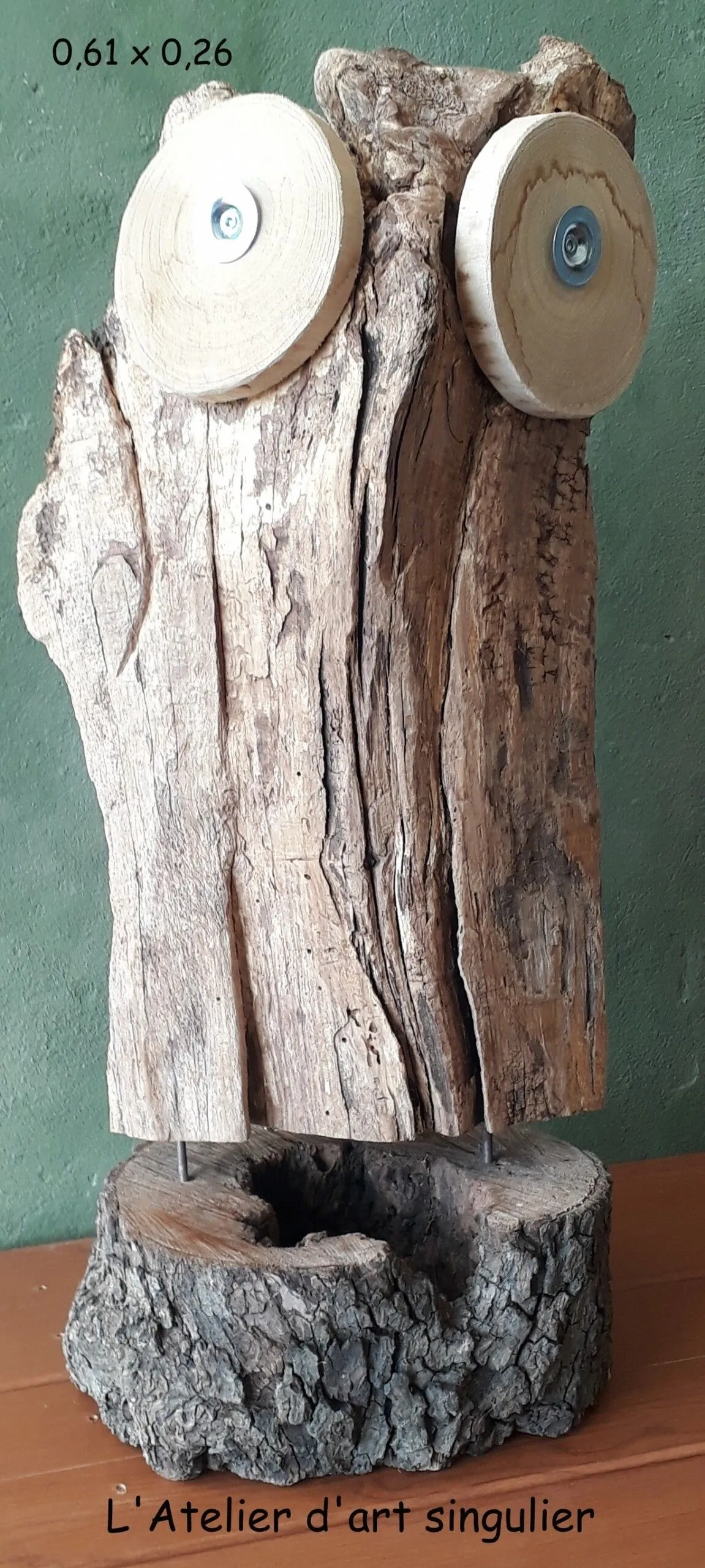 Chouette, artwork by Jean-François FULACHIER