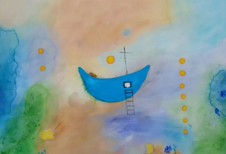 inner Child Series No 3, œuvre de Monique J Dufour