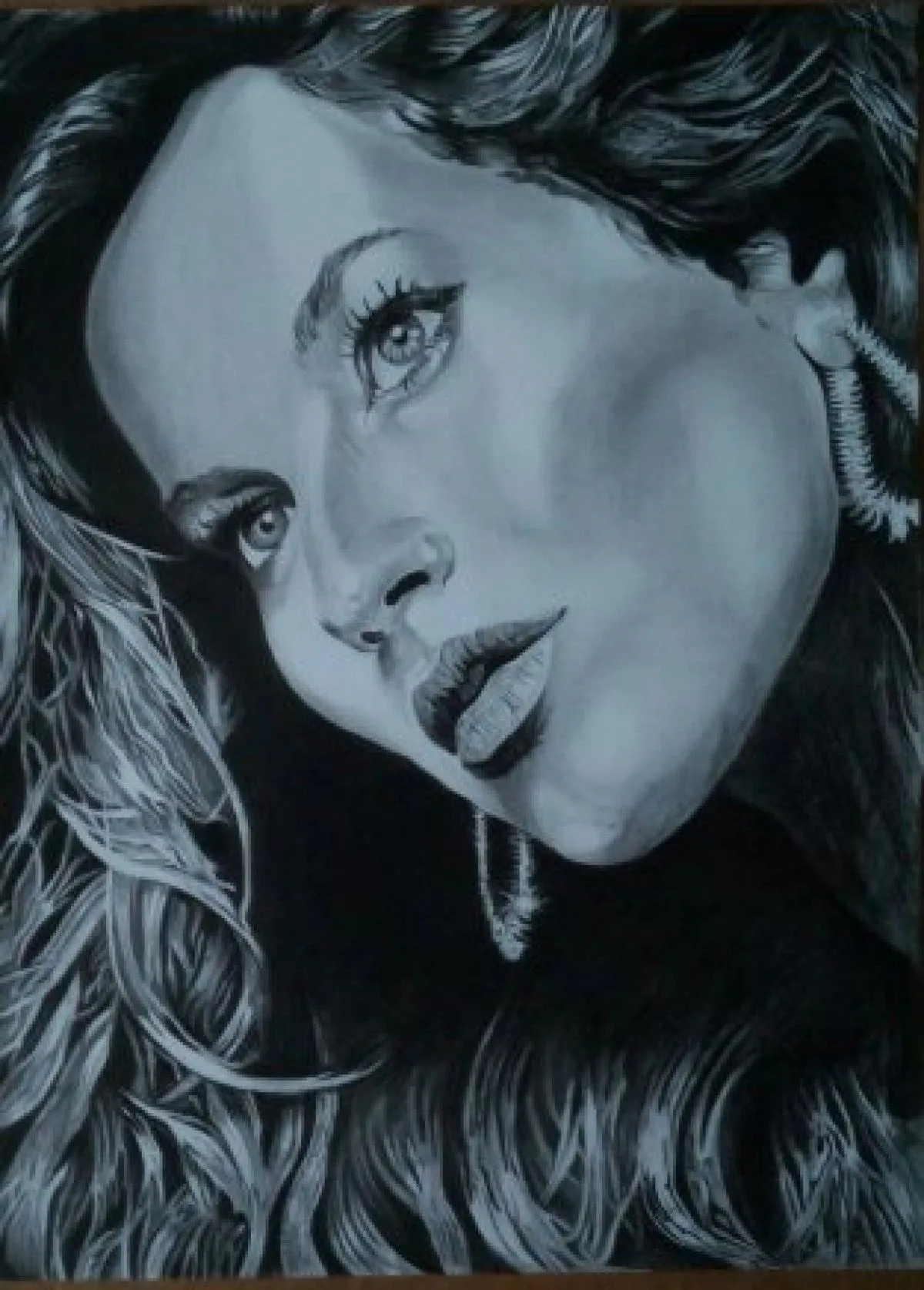 potrait of a girl, œuvre de Indranil Biswas
