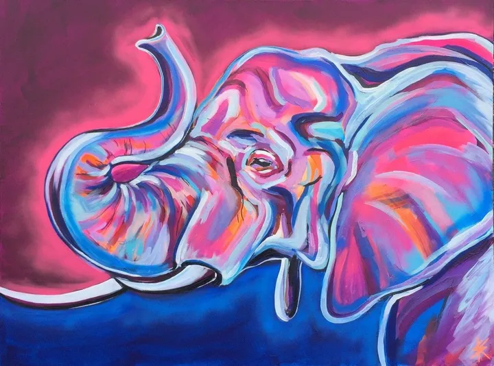 ArtsyElephant, œuvre de Stéfanie Kearns
