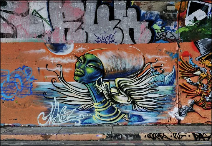 MAMI WATA, œuvre de MALICIOUZ .