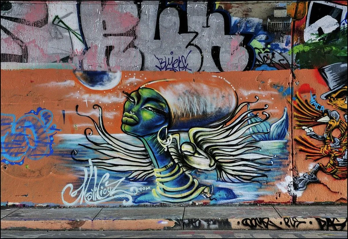 MAMI WATA, artwork by MALICIOUZ .