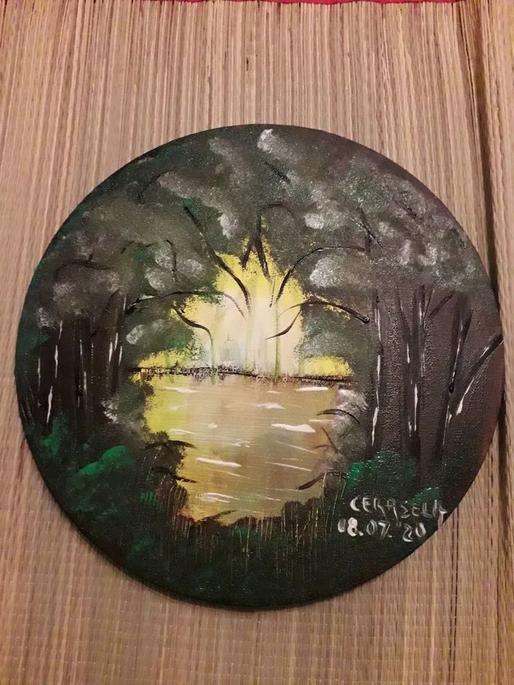 The pond, œuvre de Cerasela Ciobanu