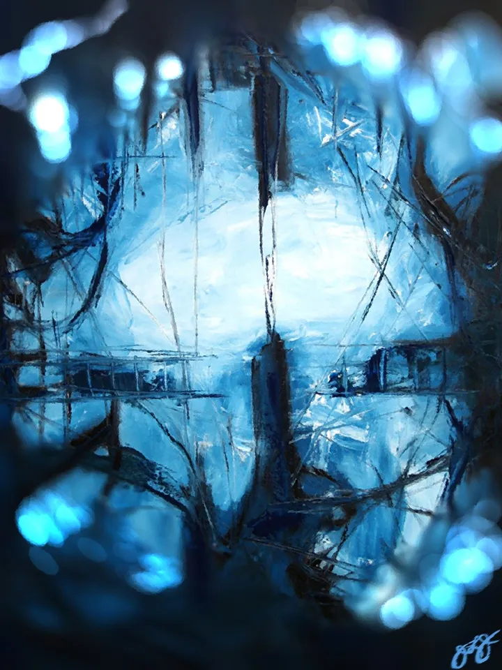release from the cave 22., artwork by Jason Lincoln Jeffers