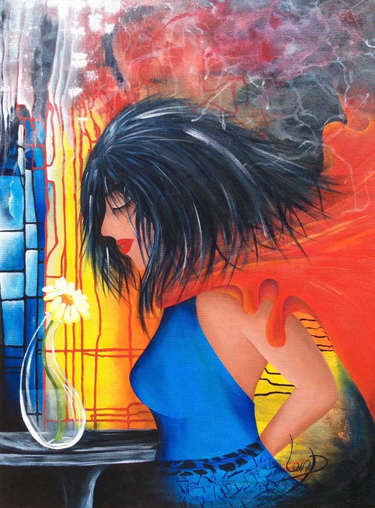 Mon premier rendez-vous, artwork by Patricia Lemarbre