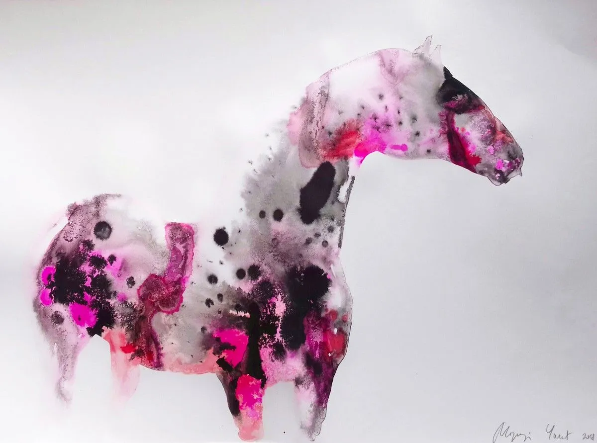 Appaloosa Beauty, artwork by marija colic