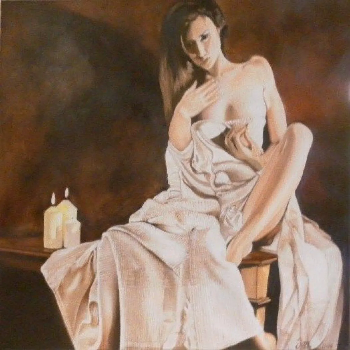 Candlelight, œuvre de Jan Donders