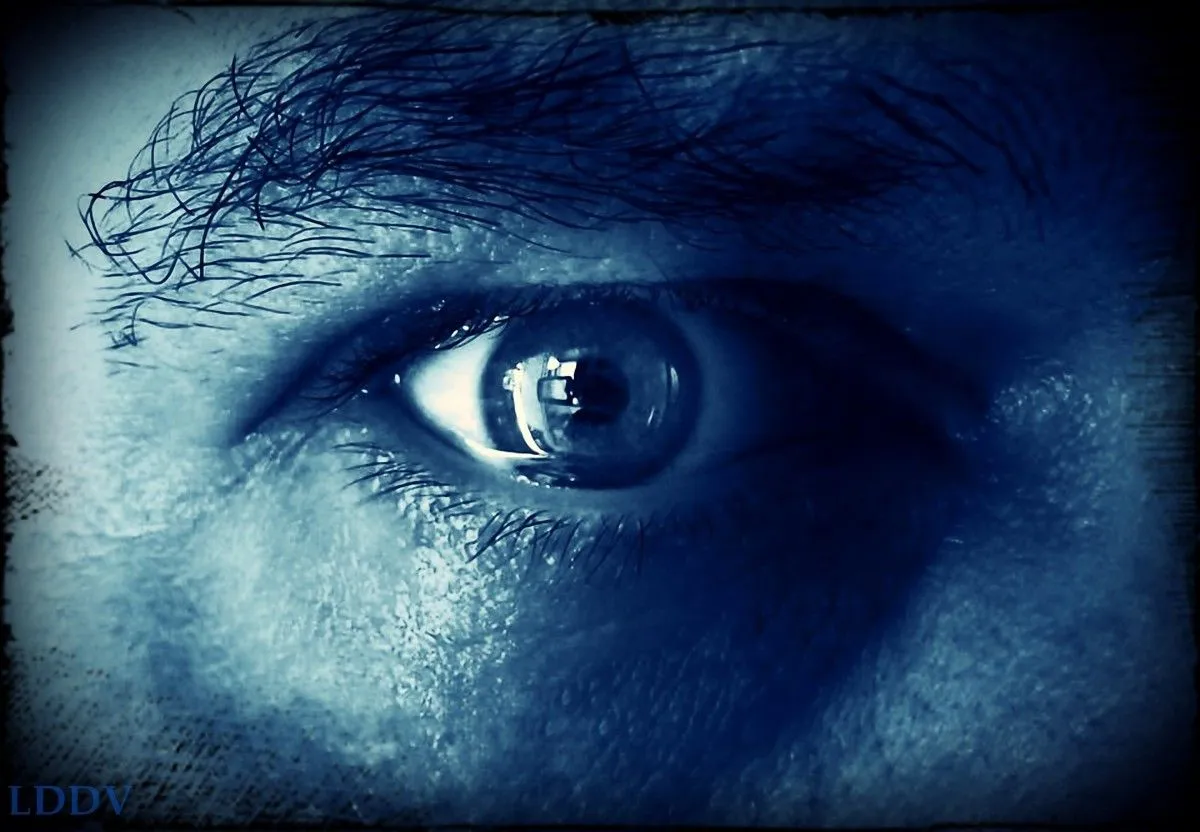 My Eye in Blue, œuvre de Le Dormeur Du Vol