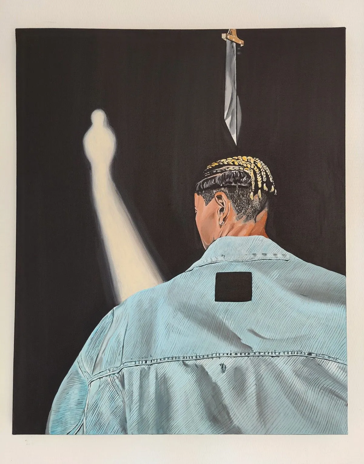 Damoclès, œuvre de Néo .