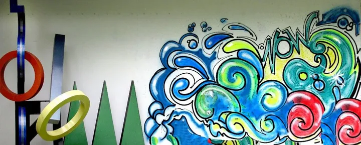 the wall and off the wall, œuvre de Pablo Gentile