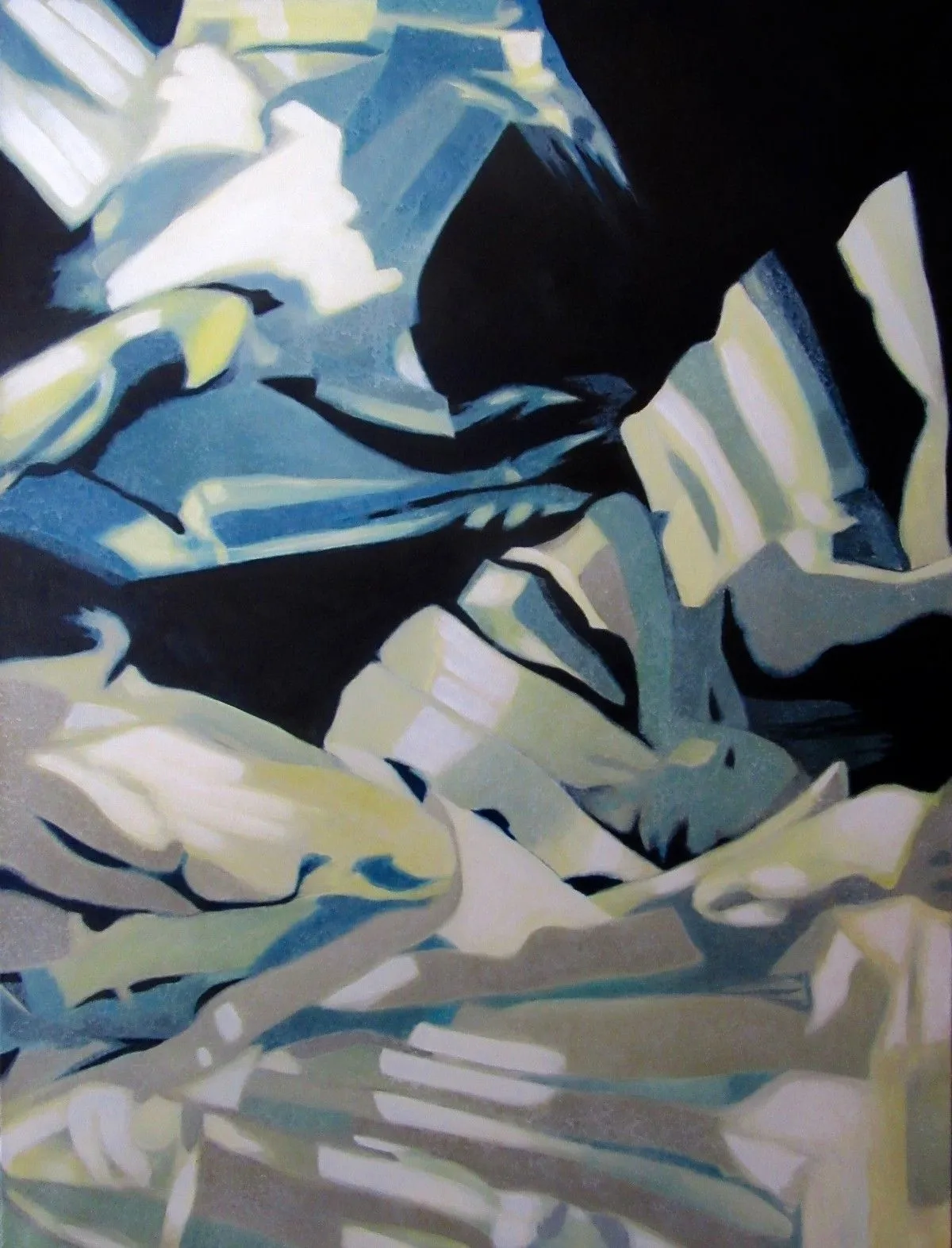 Tôle ondulée #1, artwork by Michel Robidas