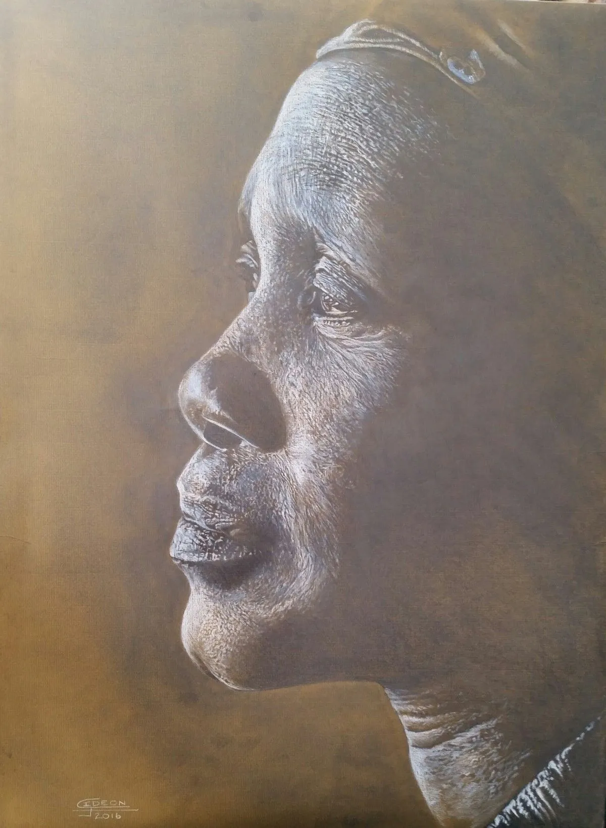 Lillian, œuvre de GIDEON GELDENHUYS