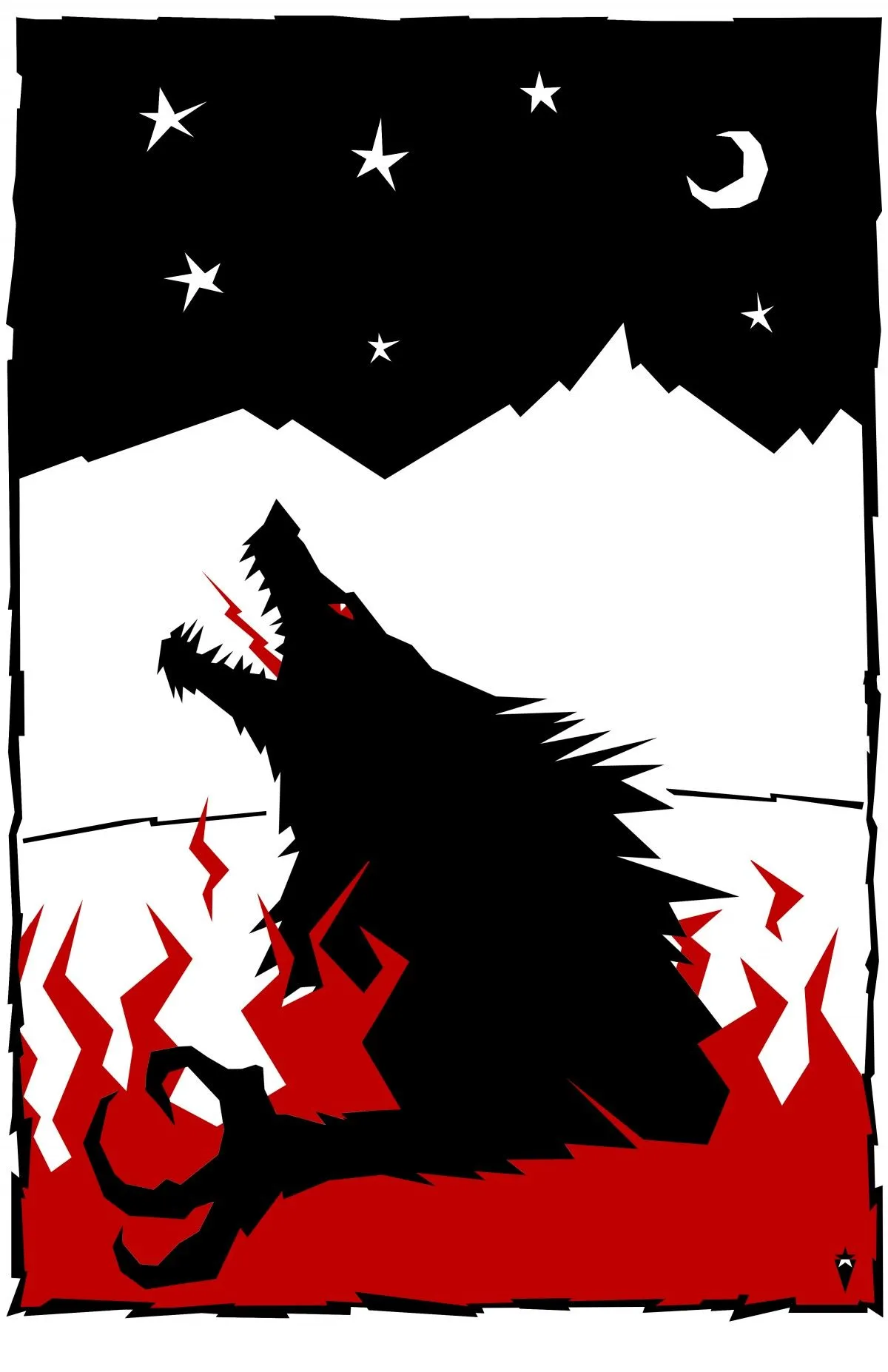 Werewolf, œuvre de Eric Syre