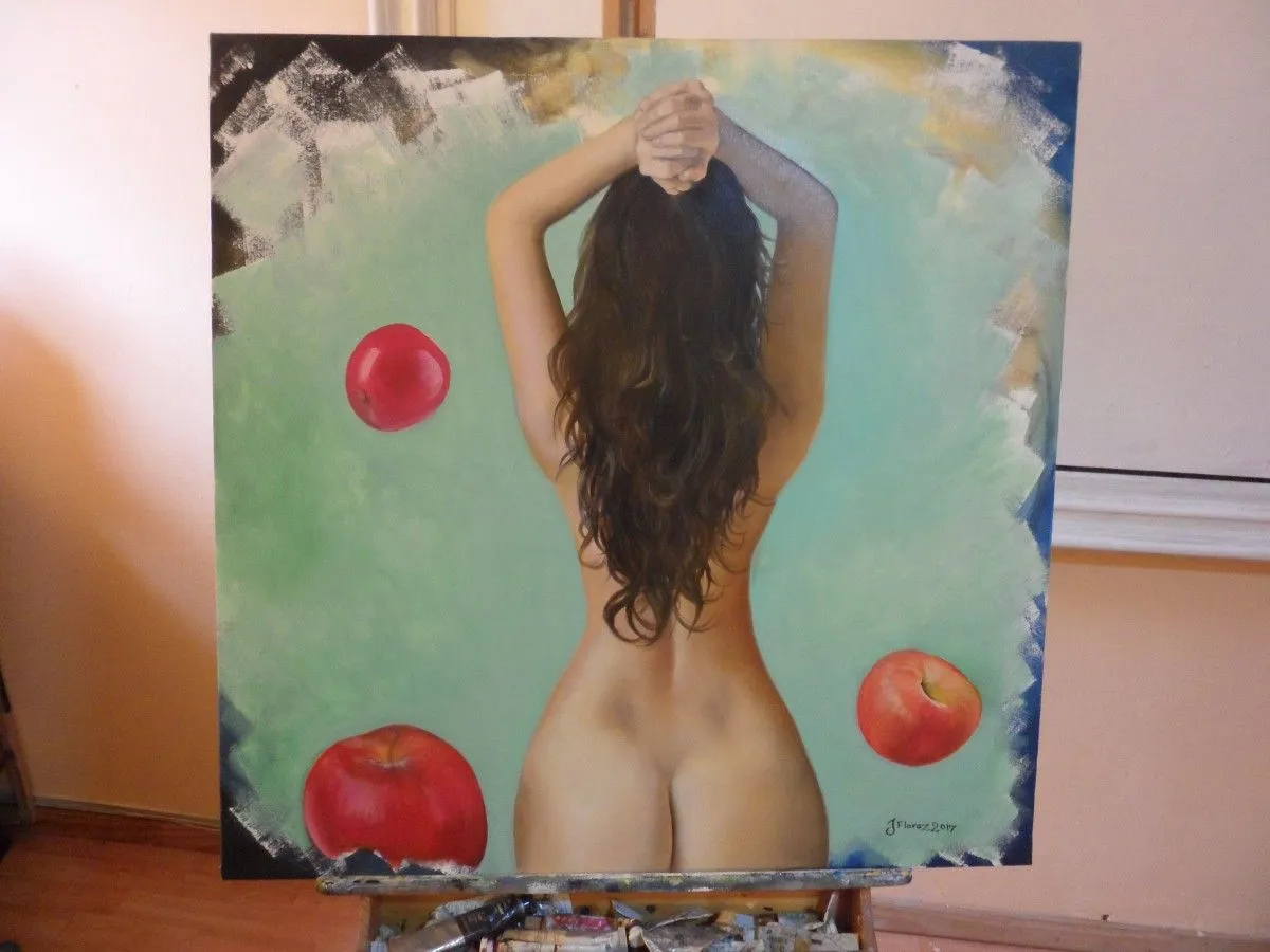 dulce pecado, artwork by jovany florez
