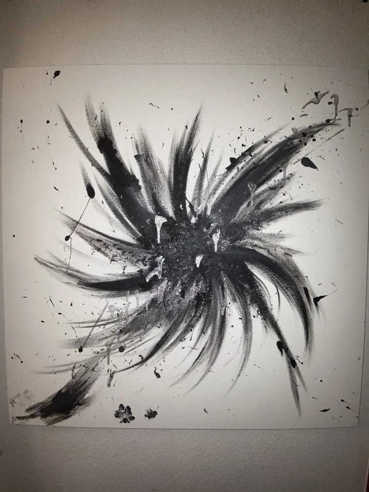 Éclat d’un tourbillon, artwork by Smk art