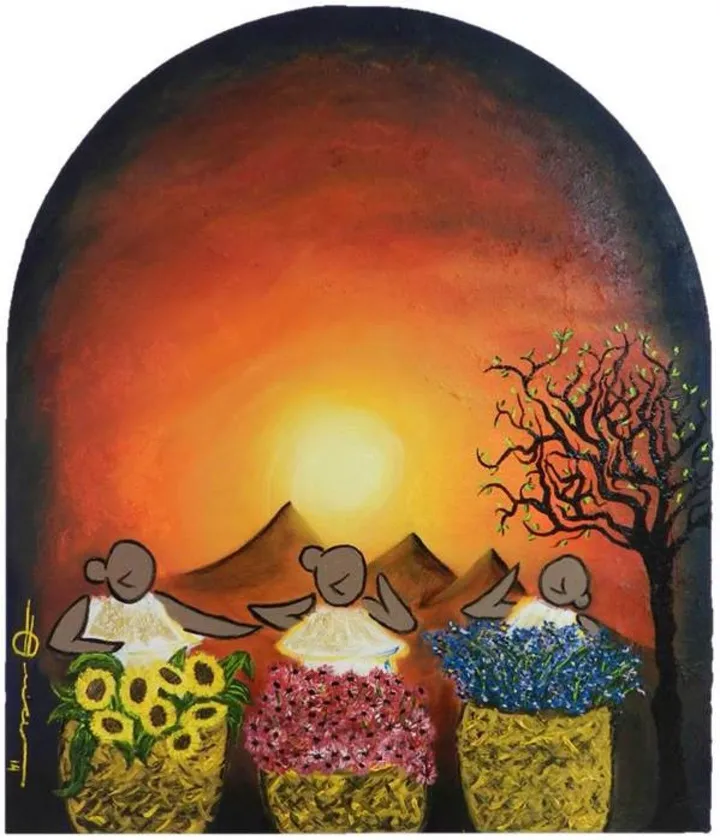 Mercado de sueños, œuvre de Emilio Alanís FSC