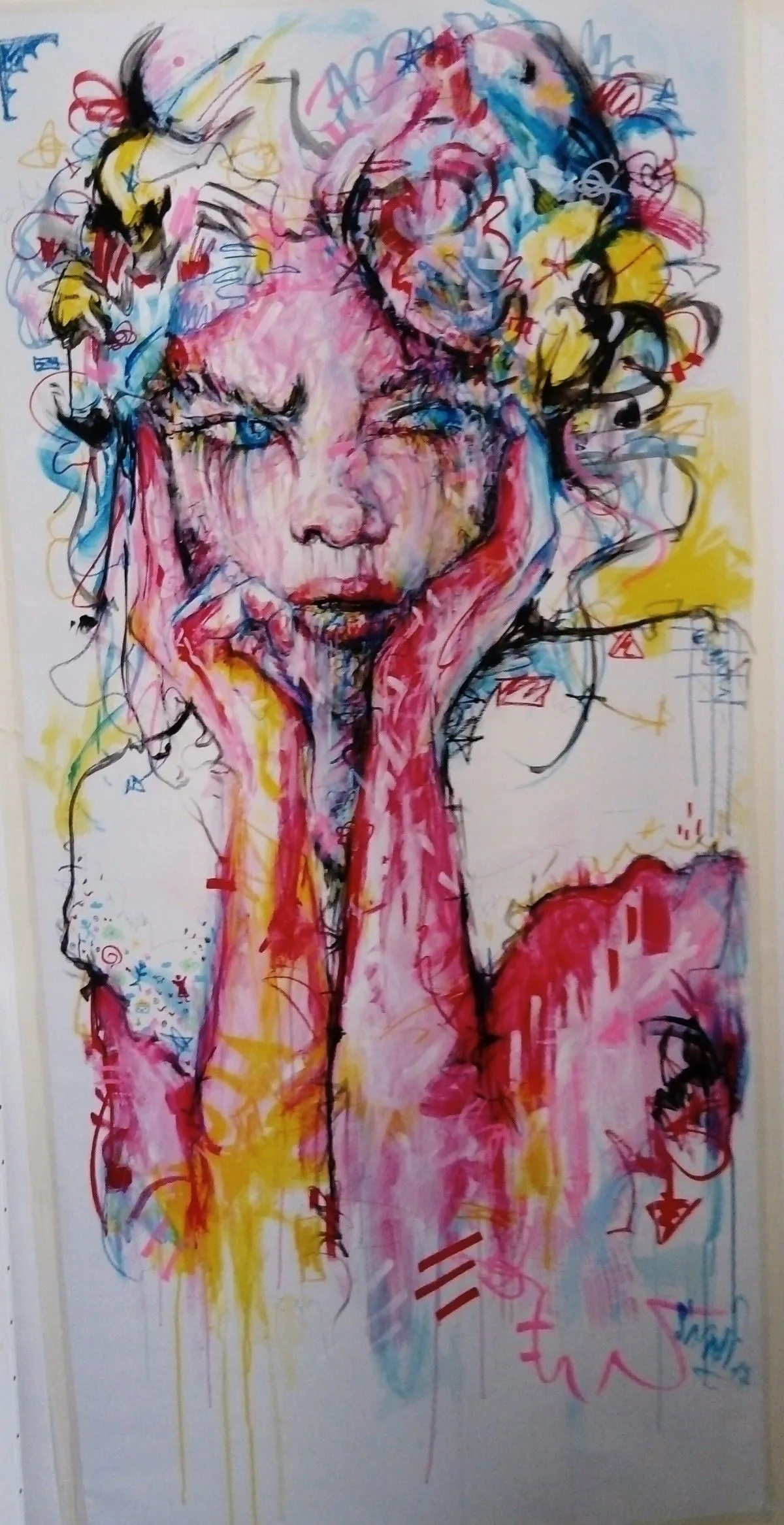 Accoudé 3, artwork by Sheraf Prod