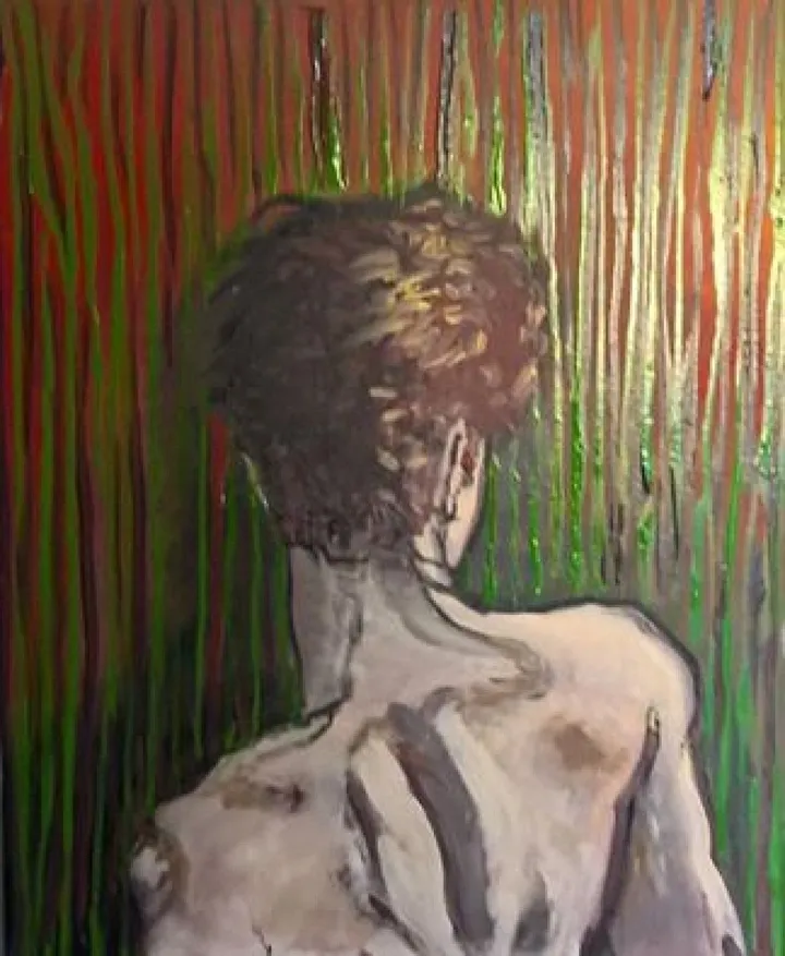 Redheaded boy, artwork by Eric James DUHAN