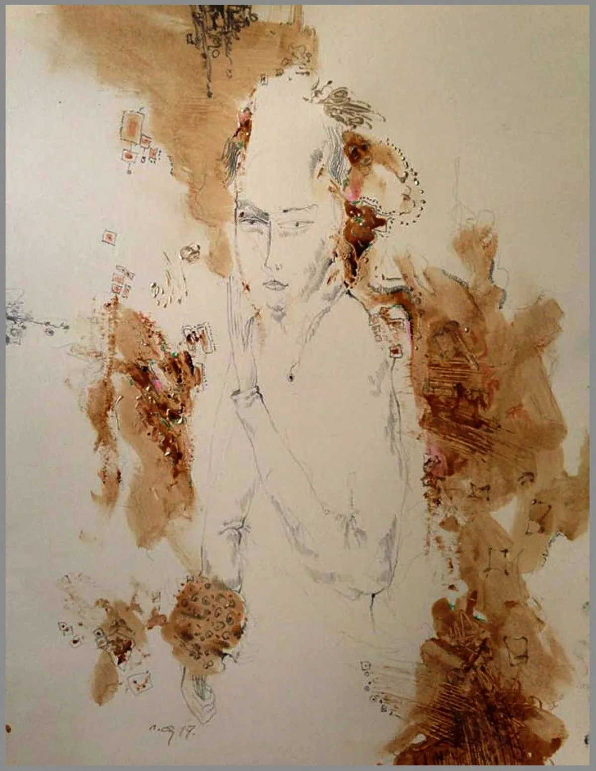 "nikolet", artwork by Iliko Popkhadze