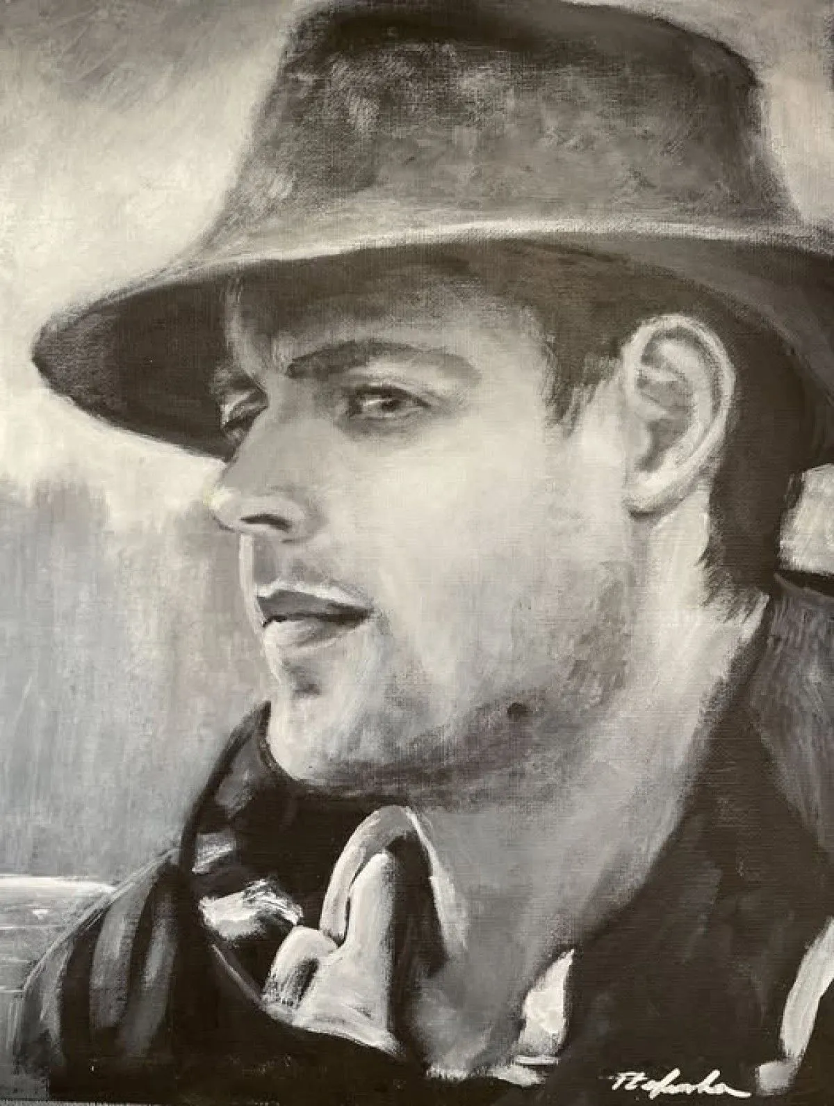 My son, artwork by Trudy Zelenka