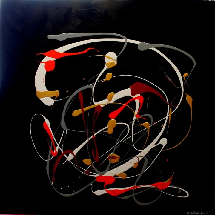 Russian Dancer, œuvre de Monique J Dufour