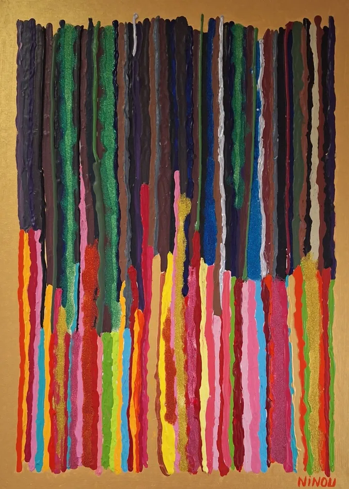 N° 109 Alchimie, artwork by Jean-Michel FRAMERY